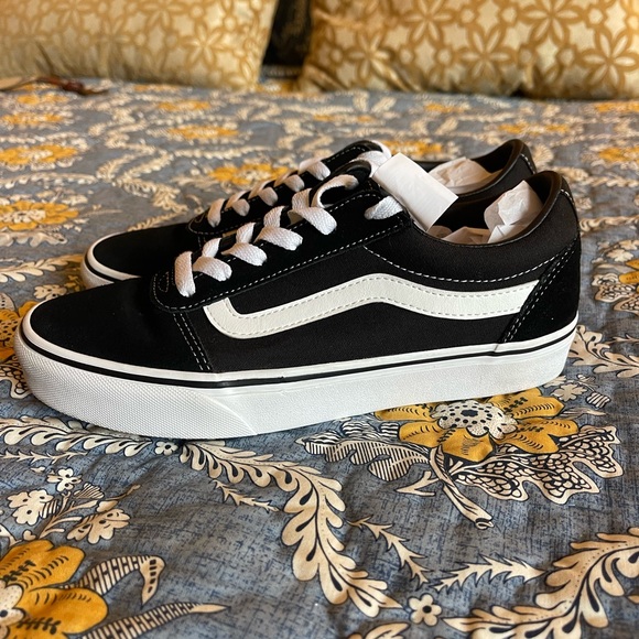 Black and White Sneakers - Picture 3 of 7